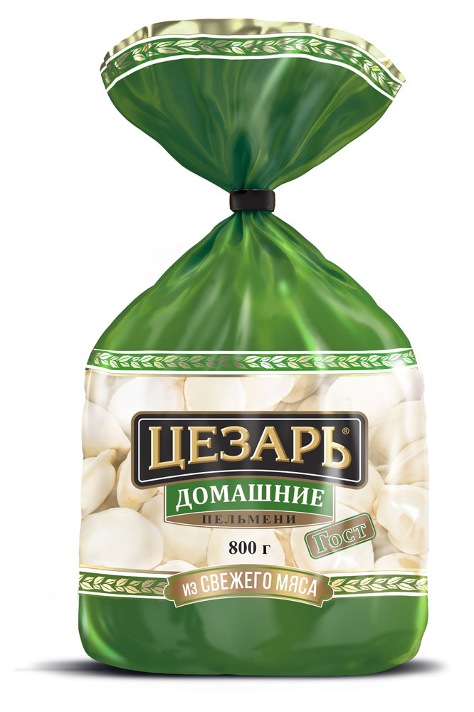 Пельмени «Цезарь» Домашние из свежего мяса ГОСТ, 800 г