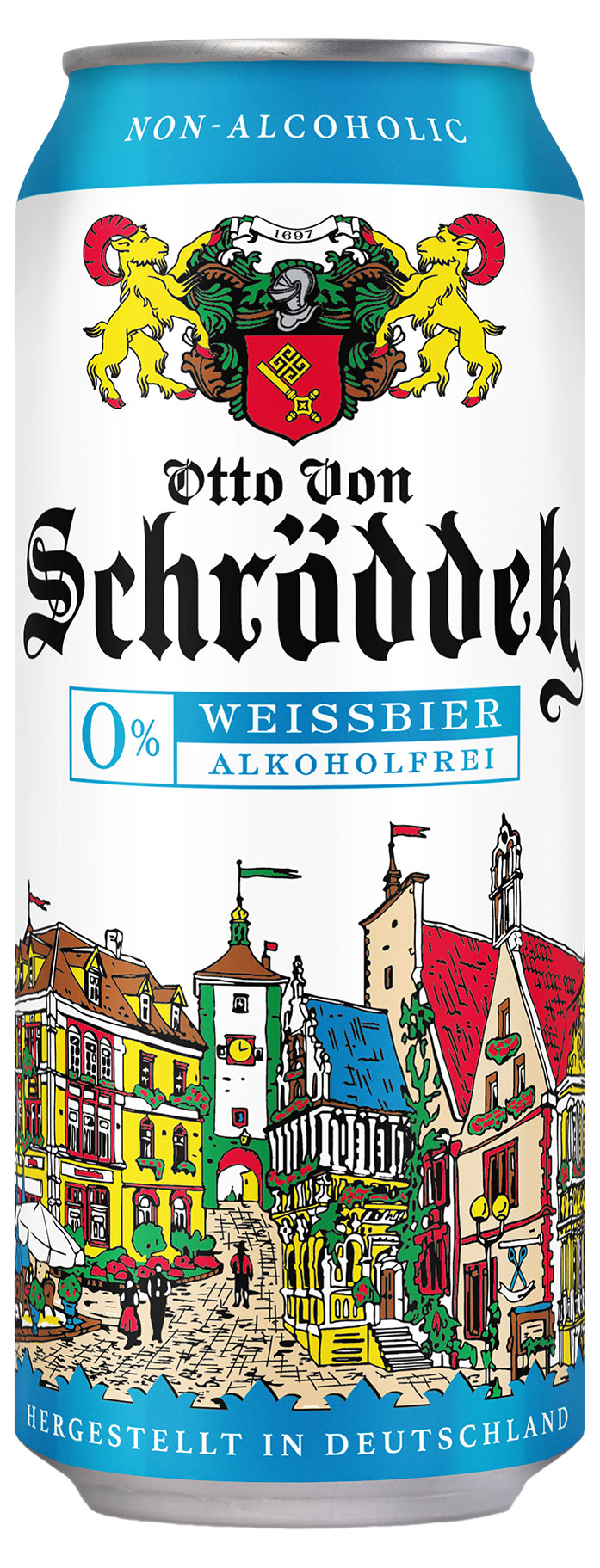 Пиво безалкогольное Otto von Schrodder, 0,5 л