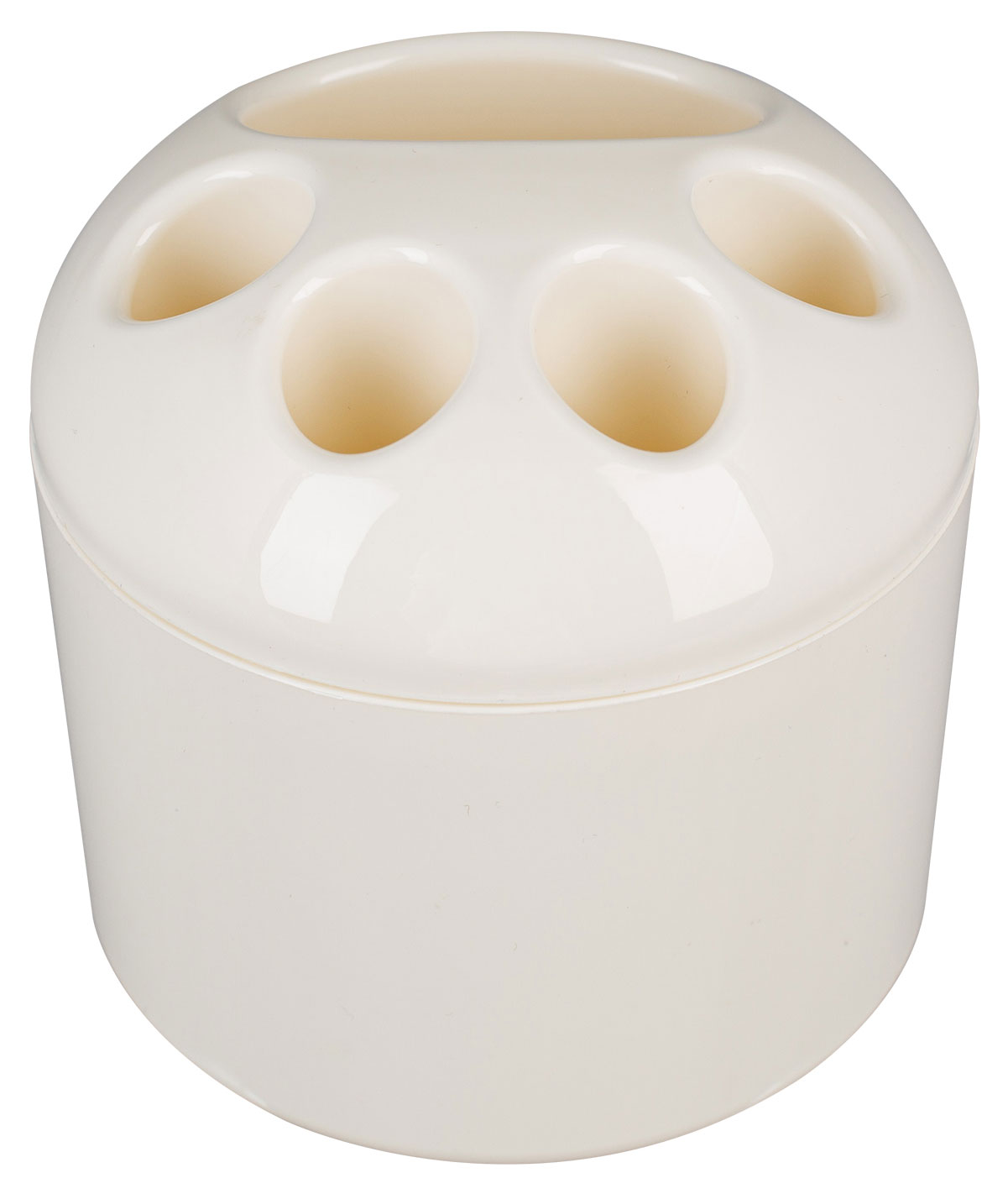 Стакан для зубных щеток «Полимербыт» 11,5x11,5x11 см, 1 шт в ассортименте