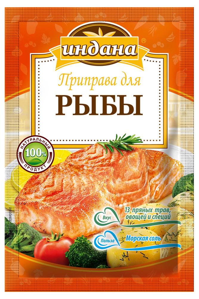 Приправа «Индана» для рыбы, 15 г