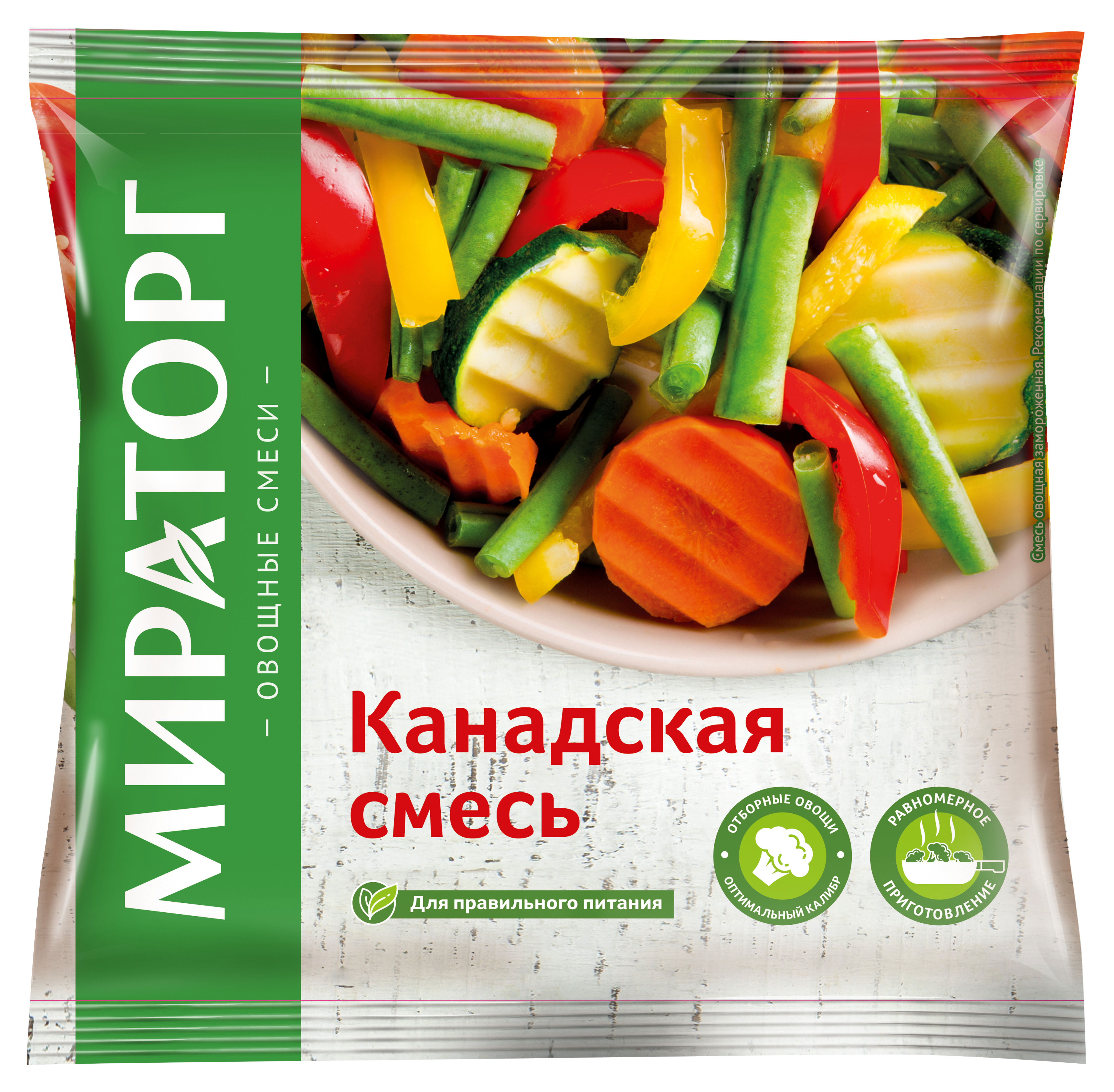 Смесь овощная «Мираторг» Канадская, 400 г