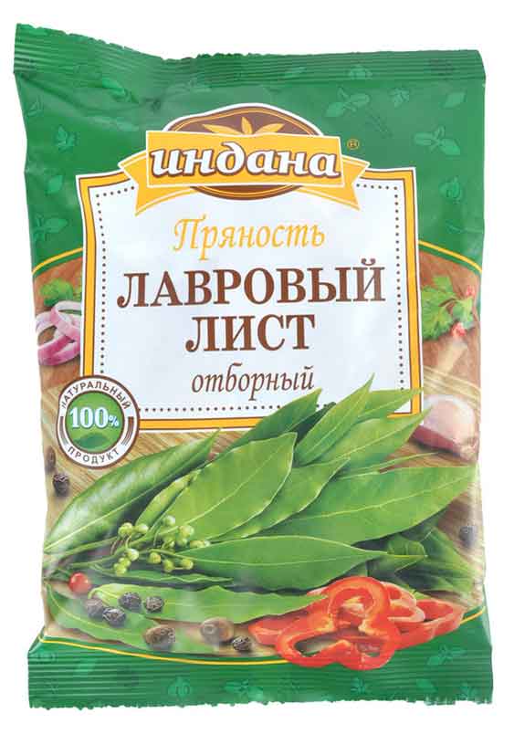 Лавровый лист «Индана» отборный, 15 г