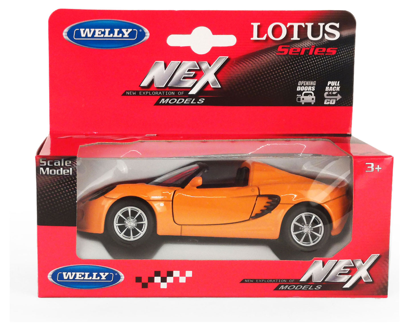 Машинка Welly Lotus Elise, 1 шт