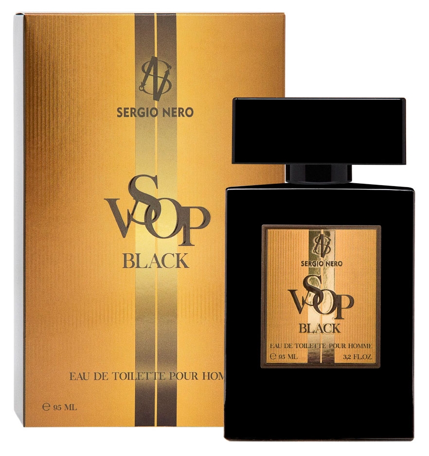 Туалетная вода Sergio Nero VSOP black мужская , 95 мл