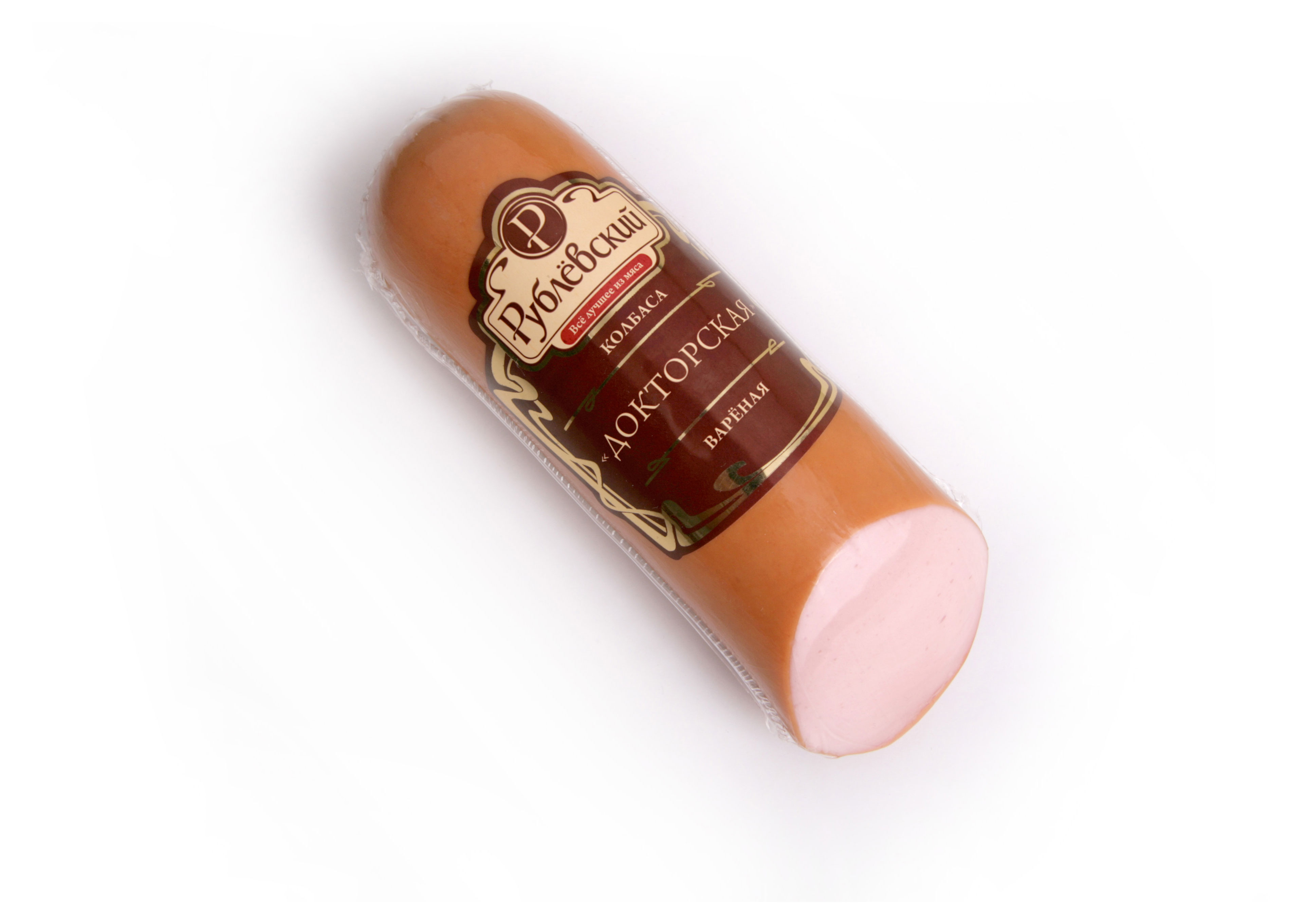 Колбаса вареная «Рублёвский» Докторская ГОСТ, ~ 0,7 кг