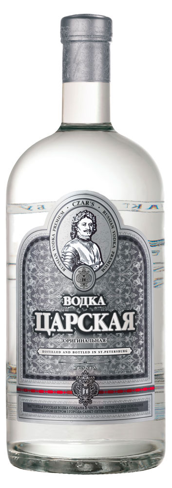 Водка «Царская» Оригинальная Россия, 1,75 л