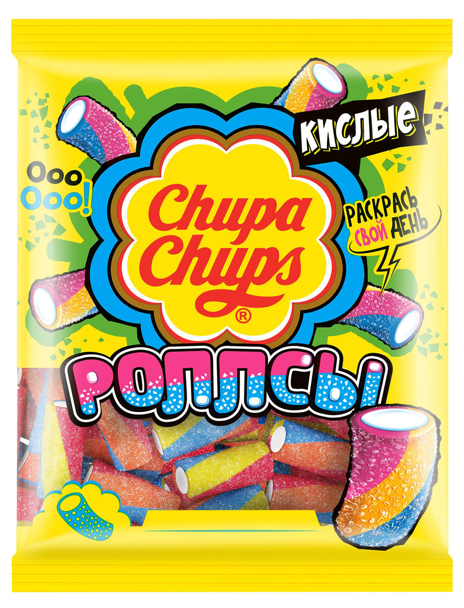 Мармелад жевательный Chupa Chups Роллсы, 70 г