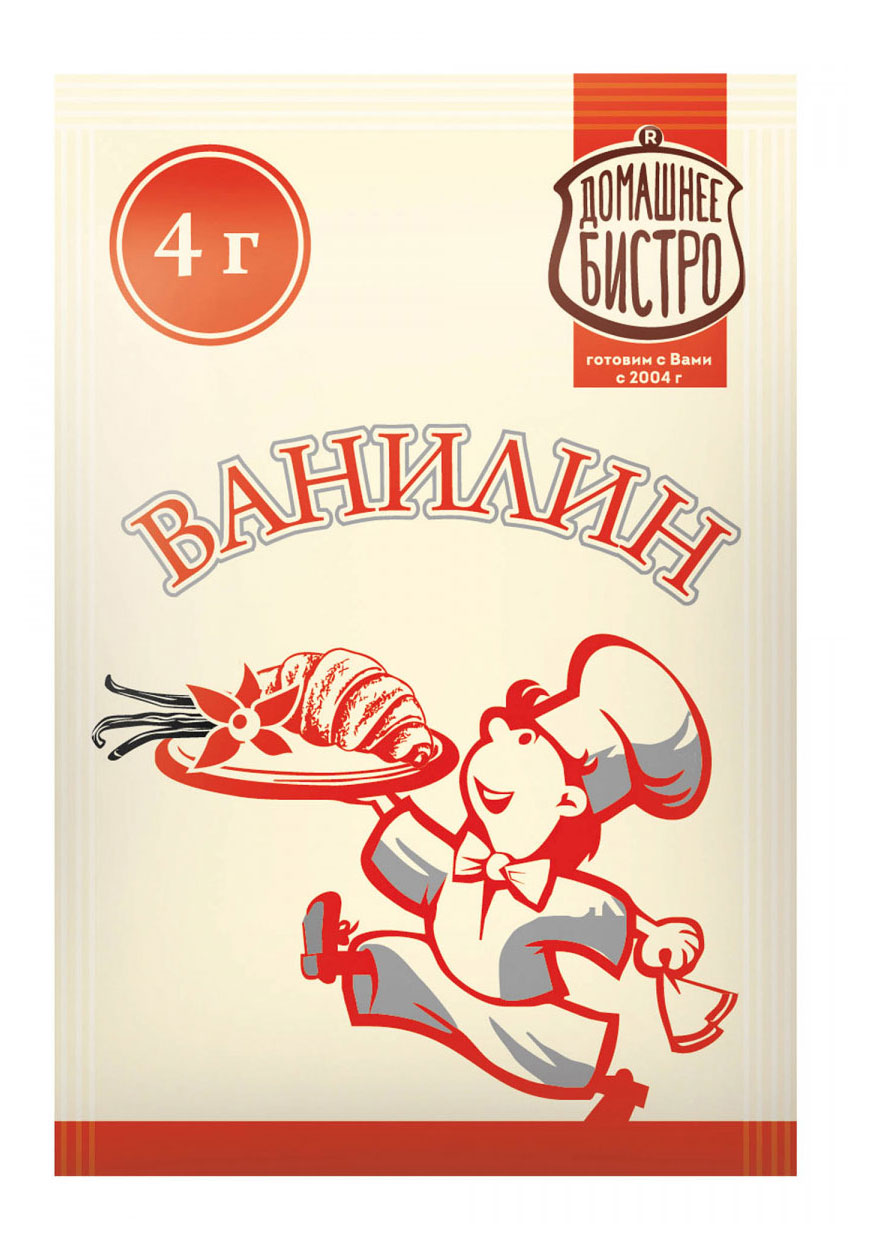 Ванилин «Домашнее Бистро», 4 г