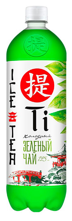 Холодный чай Ti зеленый, 1,25 л