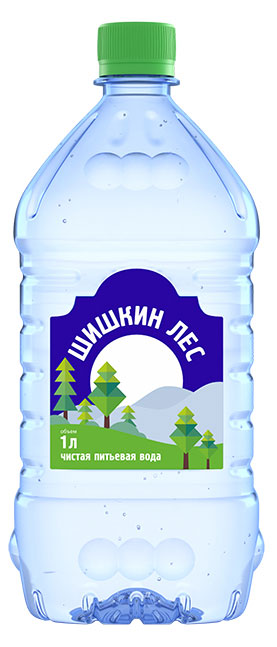 Вода питьевая «Шишкин Лес» без газа, 1 л