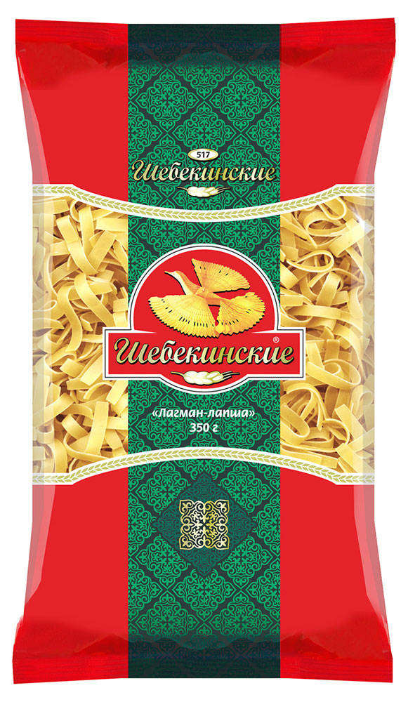 Макаронные изделия «Шебекинские» Лагман-лапша, 350 г