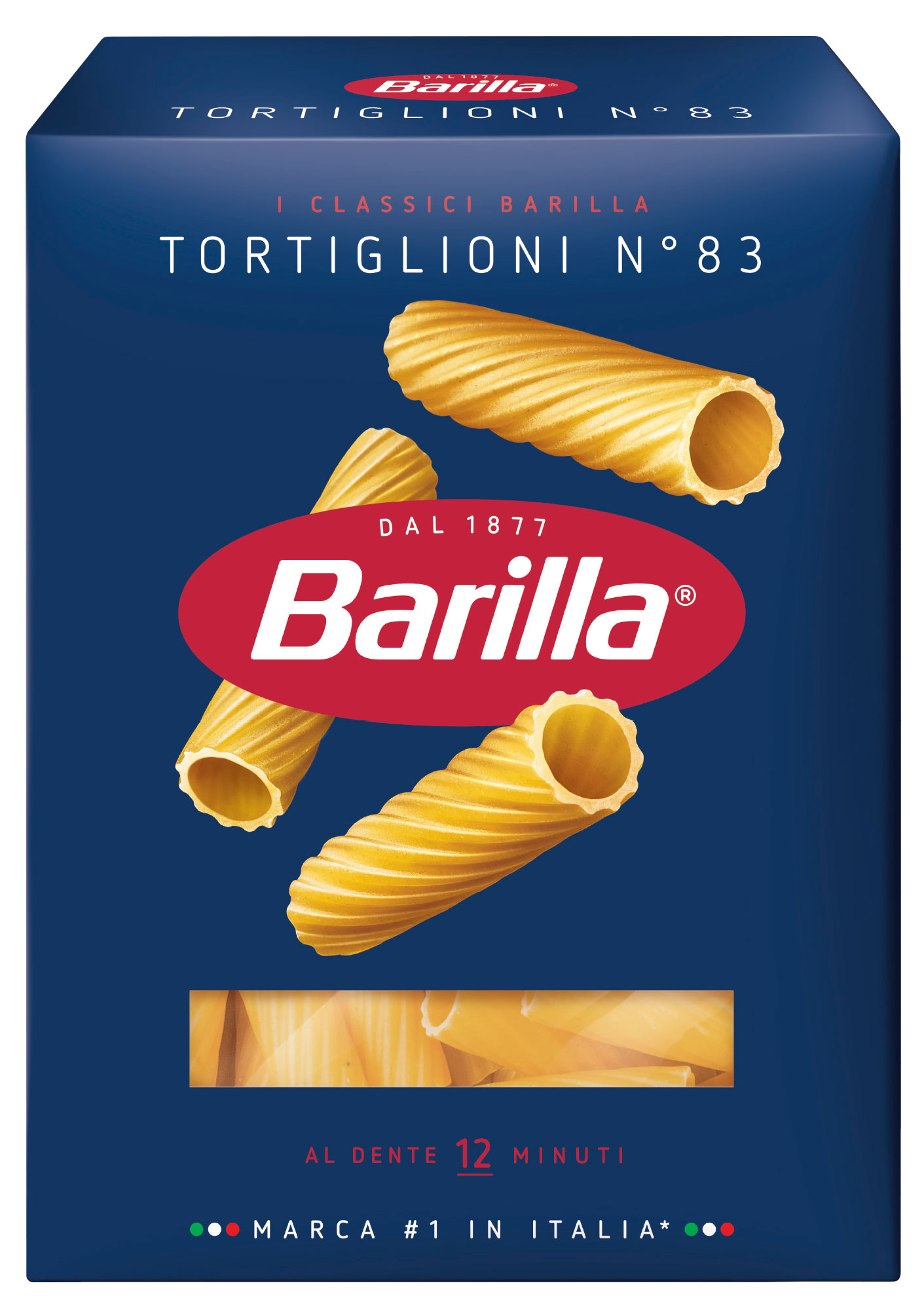 Макаронные изделия Barilla Tortiglioni n.83, 450 г