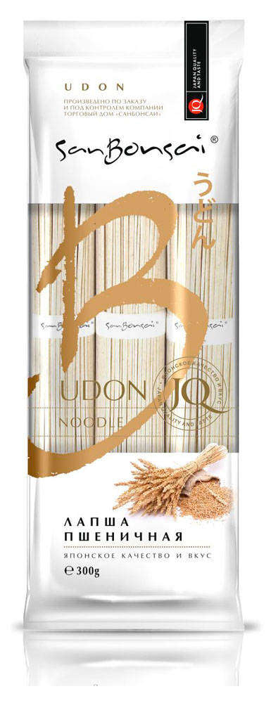 Макаронные изделия SanBonsai Udon лапша, 300 г