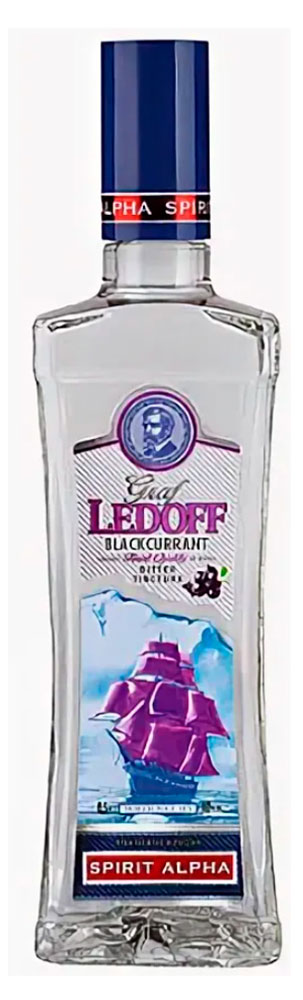 Настойка Graf Ledoff Черная смородина Россия, 0,5 л