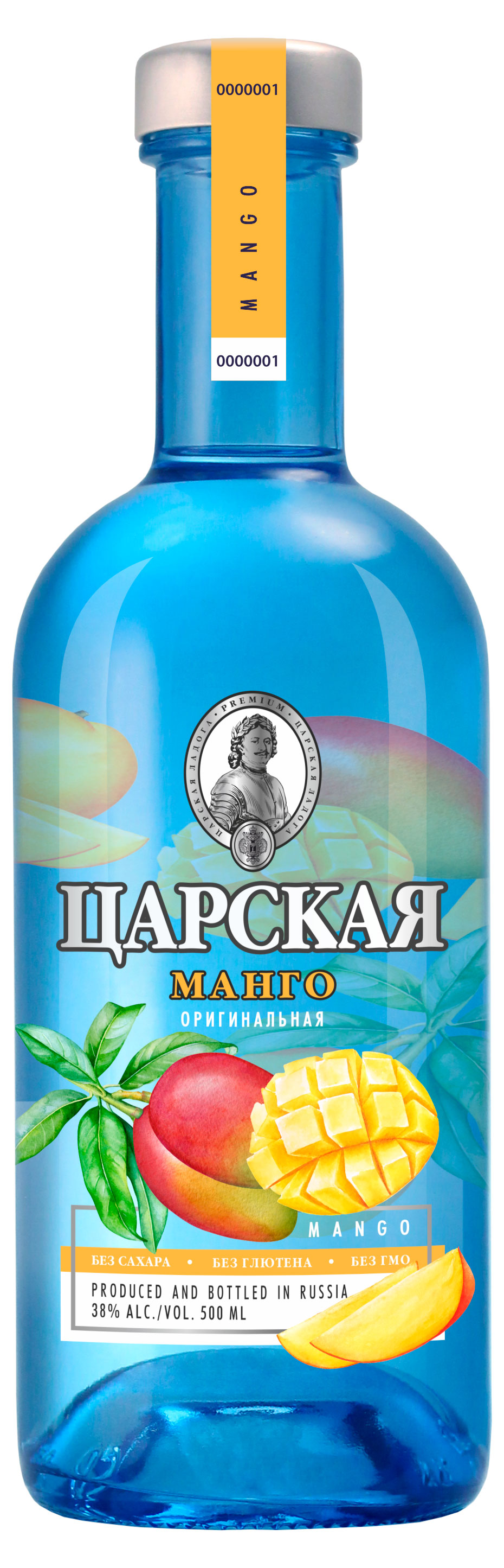Настойка «Царская» Манго Россия, 0,5 л
