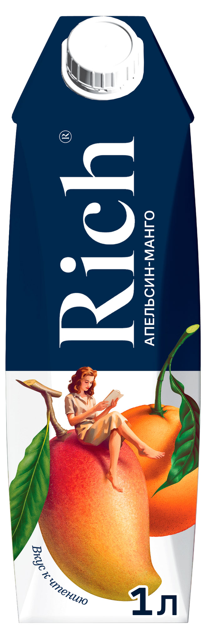 Нектар Rich Апельсин манго, 1 л