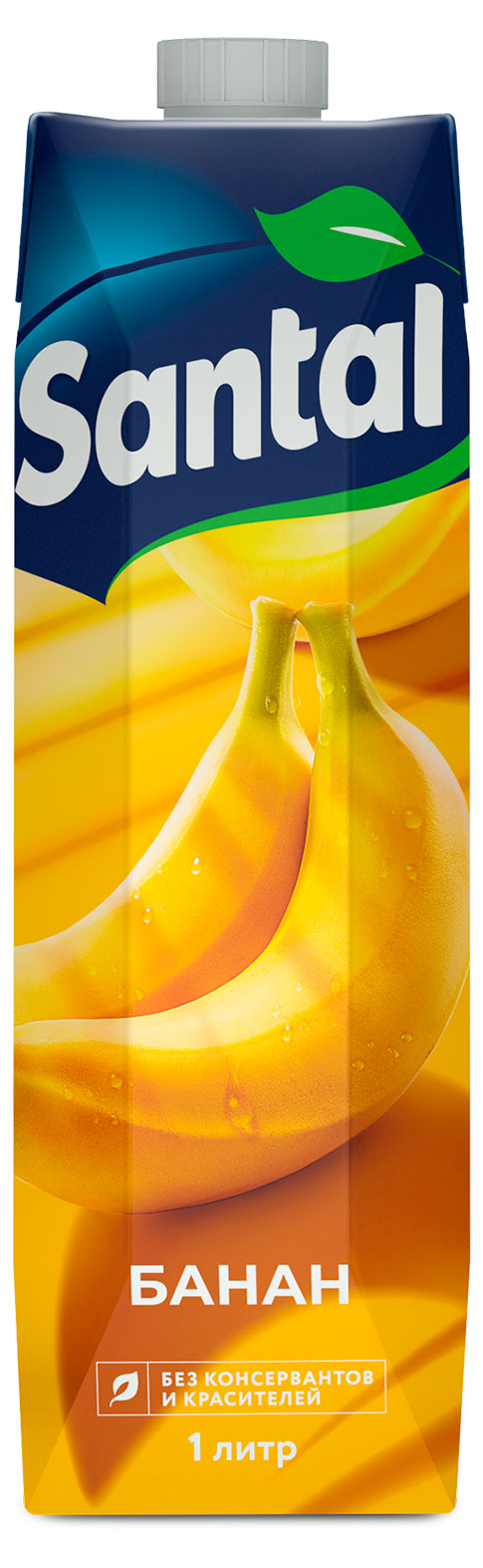 Нектар Santal банановый, 1 л