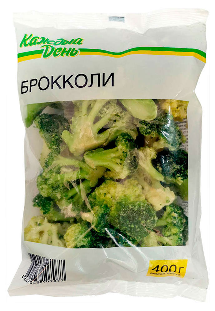 Капуста брокколи «Каждый день» замороженная, 400 г