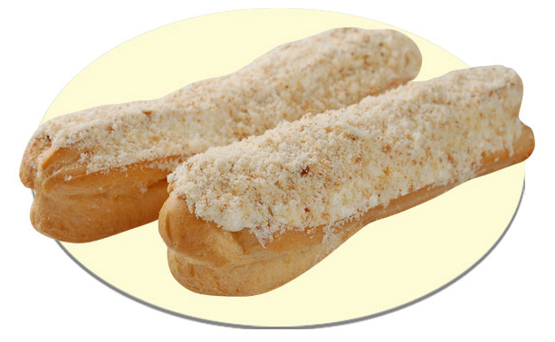 Пирожные заварные «Карат Плюс» Эклеры с масляным кремом, 150 г