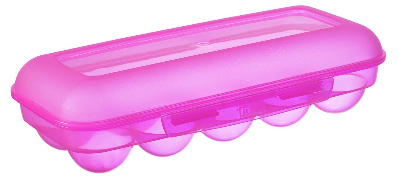 Контейнер для яиц IDEA на 10 шт, в ассортименте