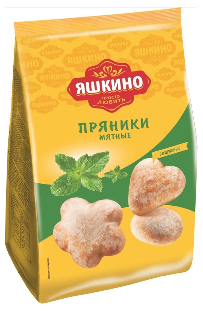 Пряники «Яшкино» мятные, 350 г