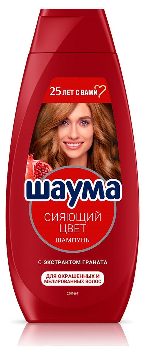 Шампунь для волос «Шаума» Сияющий цвет для окрашенных и мелированных волос, 360 мл
