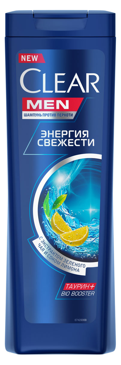 Шампунь для волос «Клиар» Men Энергия свежести, 400 мл
