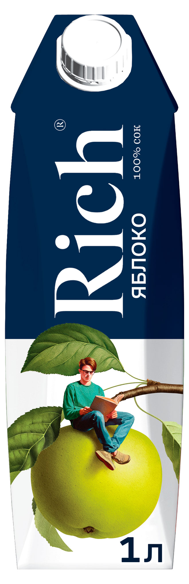 Сок Rich Яблоко, 1 л