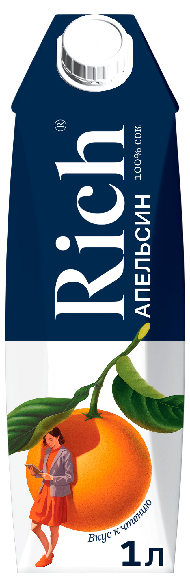 Нектар Rich Апельсин, 1 л