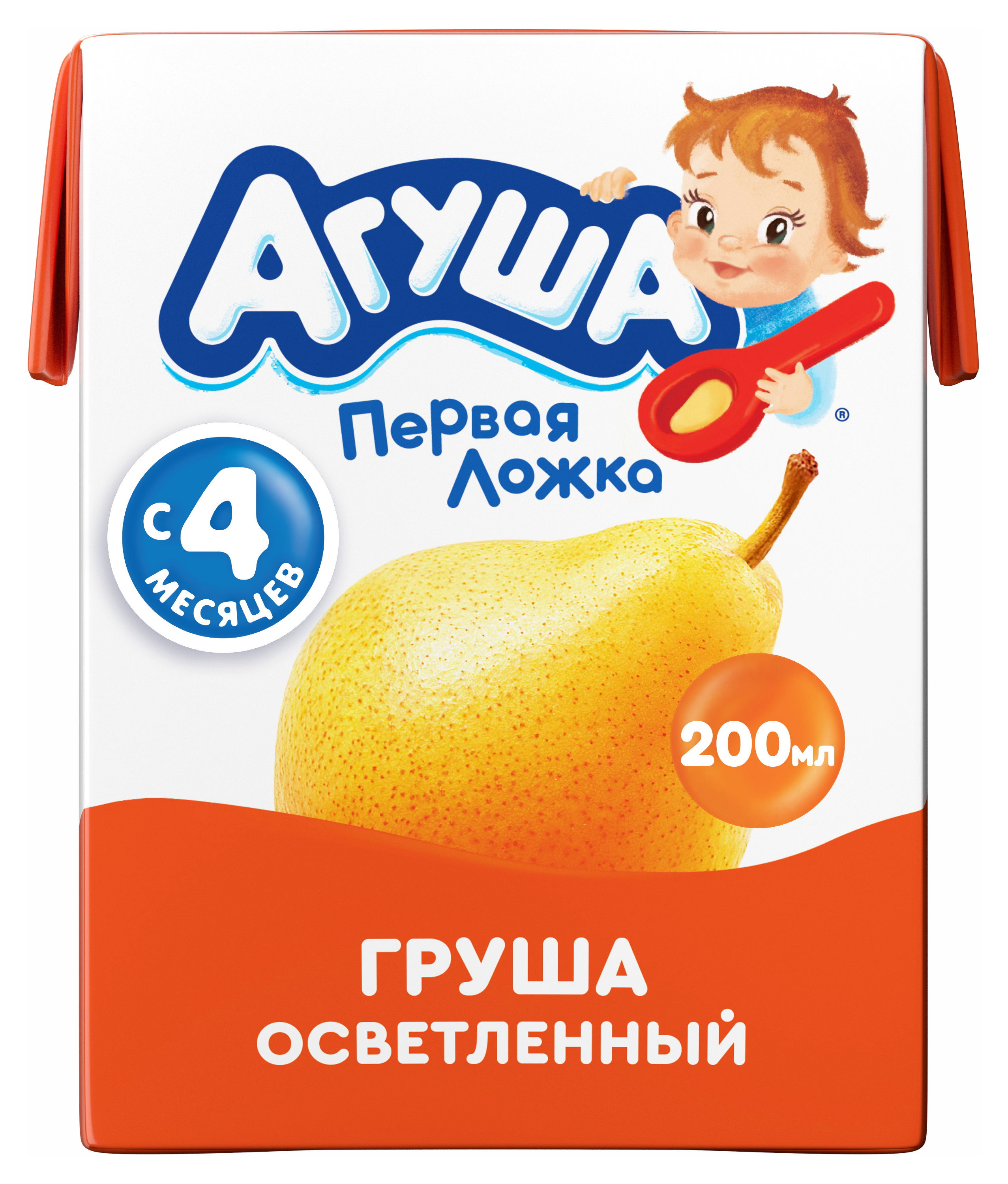 Сок детский «Агуша» Груша груша с 4 мес., 200 мл