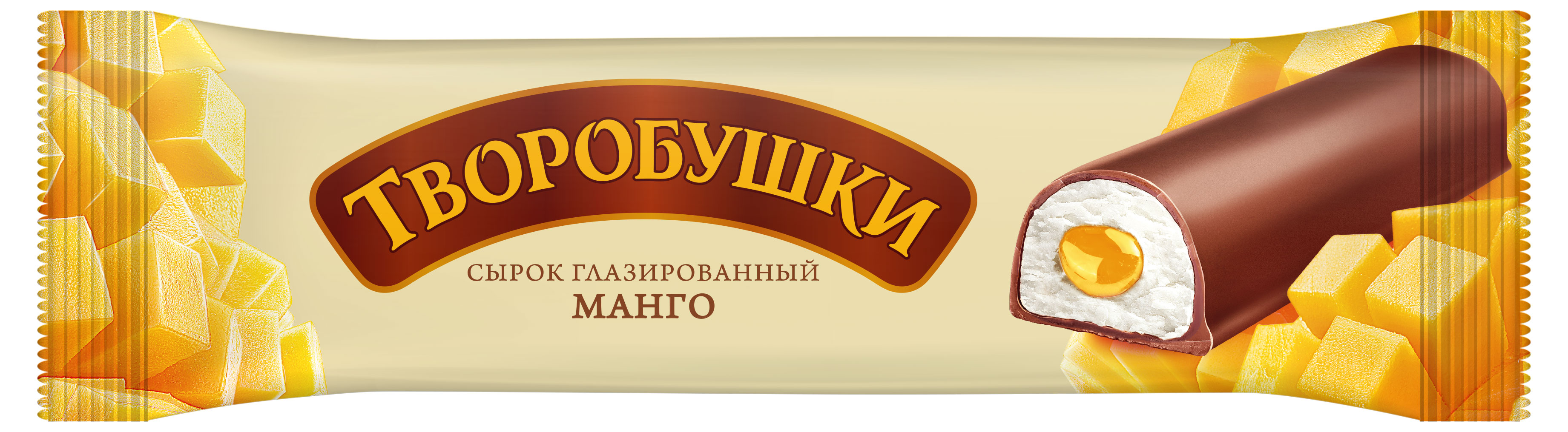 Сырок глазированный «Творобушки» манго БЗМЖ 20%, 40 г