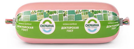 Колбаса вареная «Окраина» Докторская ГОСТ, 400 г