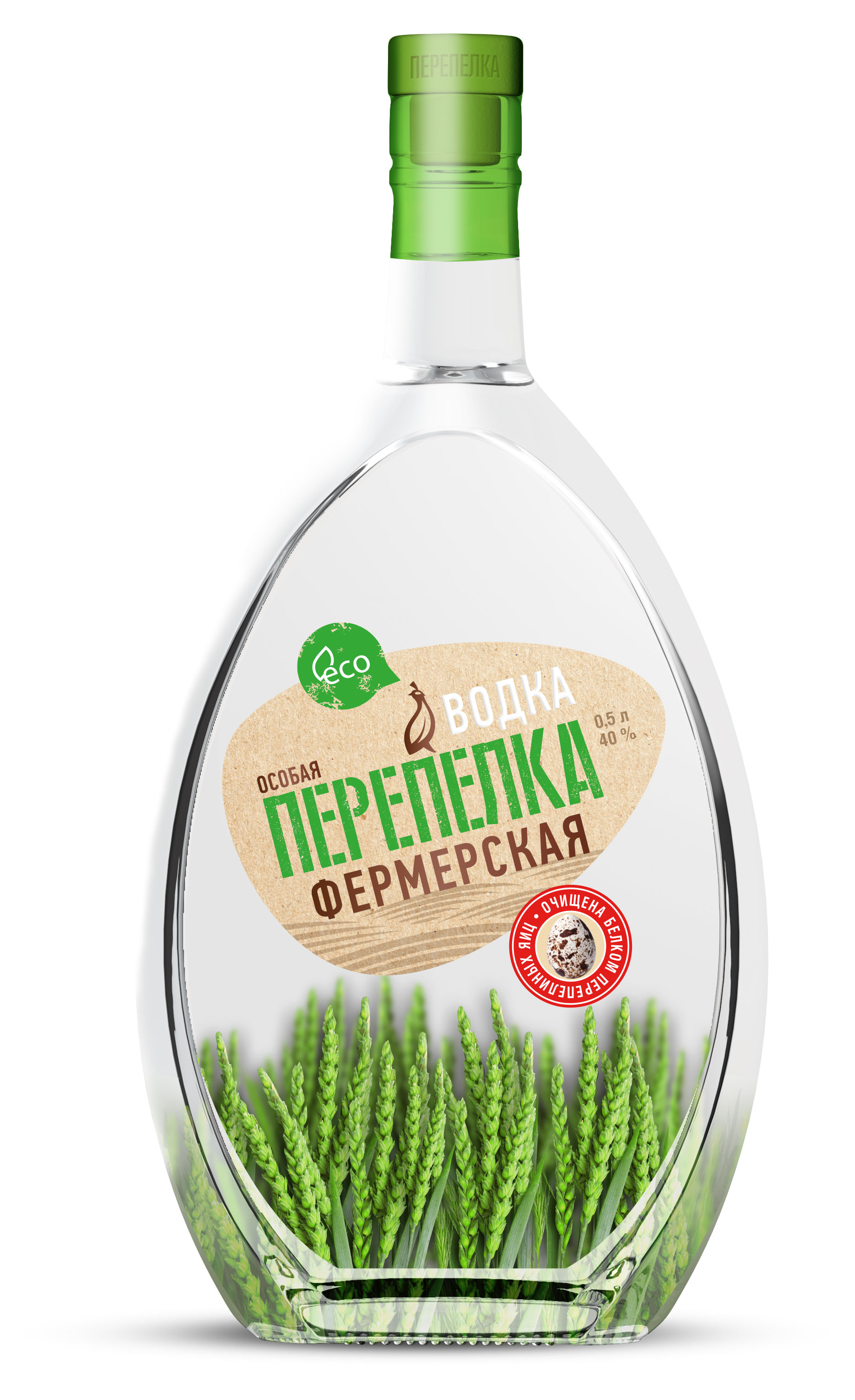 Водка Особая «Перепелка» Фермерская Россия, 0.5 л