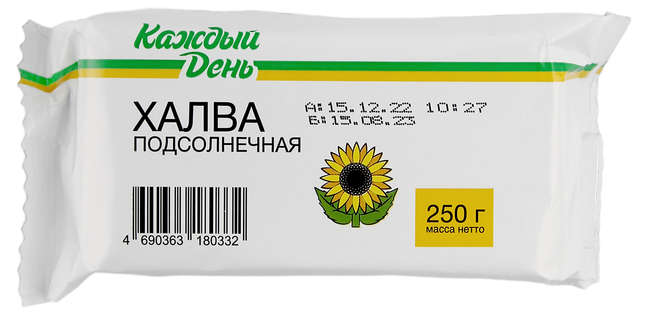 Халва «Каждый день» подсолнечная, 250 г