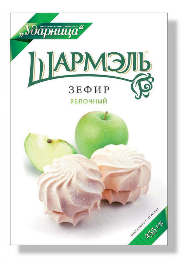 Зефир «Шармэль» яблочный, 255 г