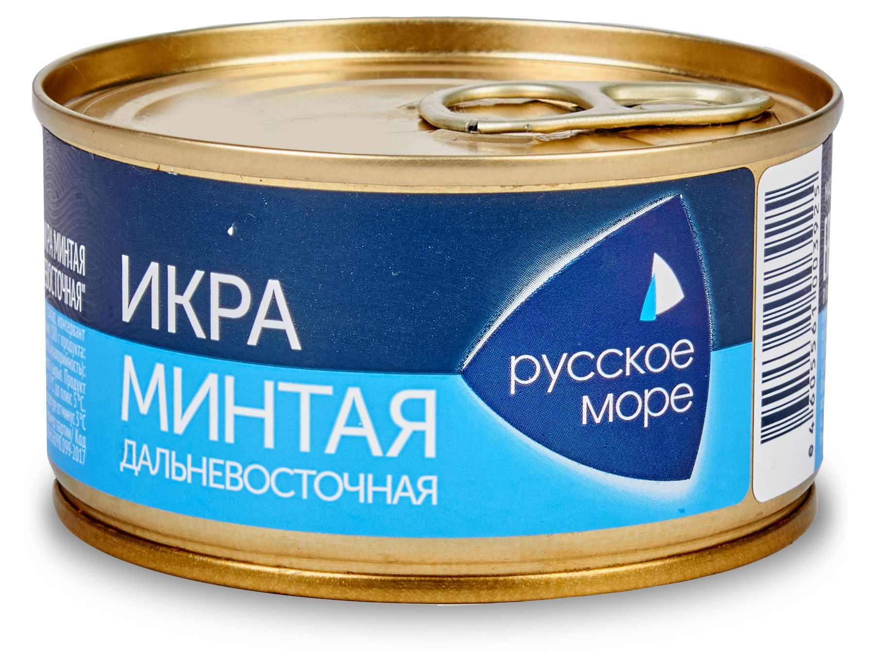 Икра минтая «Русское море» деликатесная, 130 г