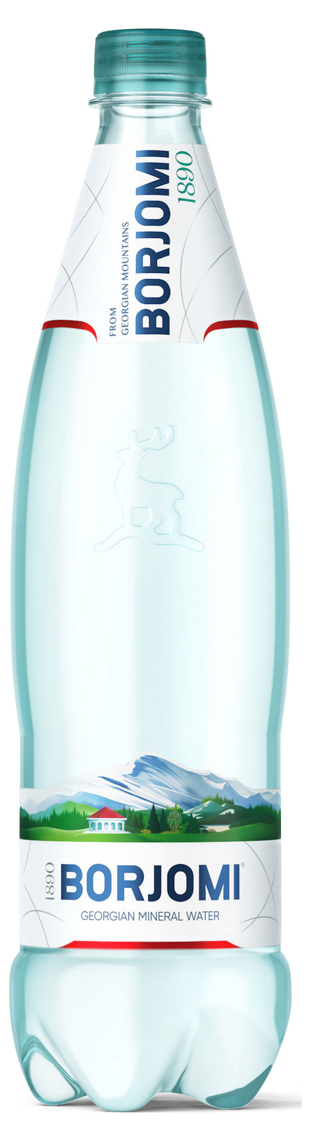 Вода минеральная Borjomi природная лечебно-столовая газированная, 750 мл