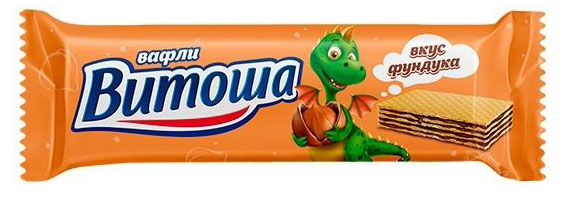 Вафли «Витоша» вкус фундука, 27 г