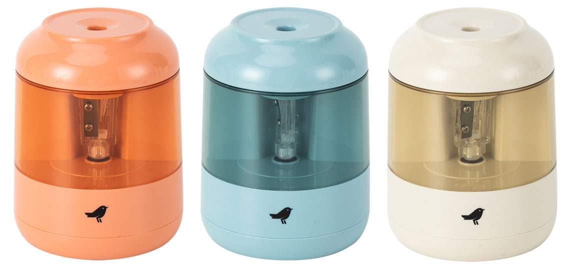 Точилка АШАН Красная птица электрическая, 7,55х9,85 см, 1 шт в ассортименте