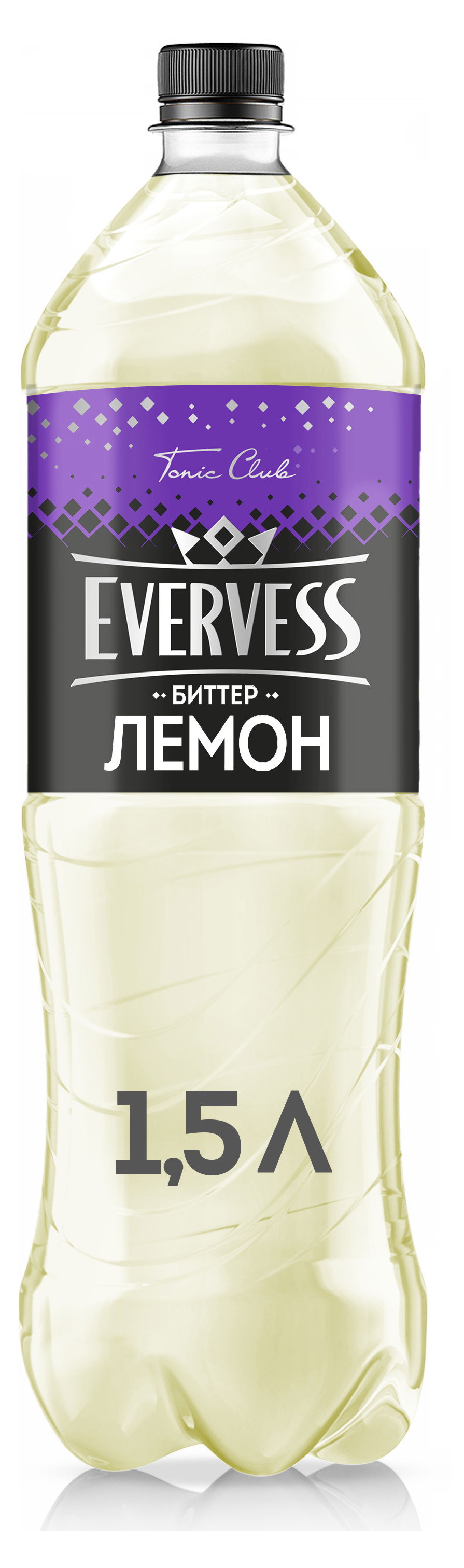 Напиток газированный Evervess Биттер Лемон Тоник, 1,5 л