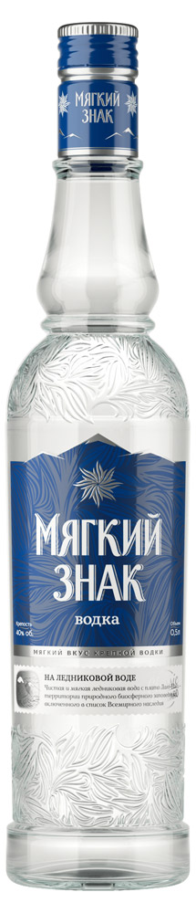Водка «Мягкий Знак» Классик Россия, 0,5 л