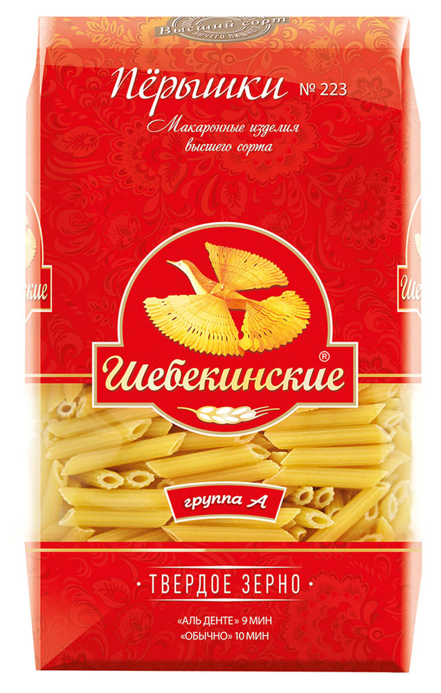 Макаронные изделия «Шебекинские» Перышки, 450 г