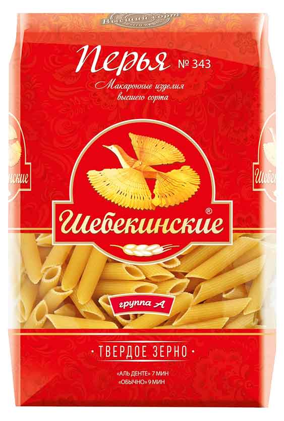 Макаронные изделия «Шебекинские» перья, 450 г