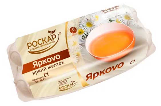 Яйца куриные «Ярково» С1 коричневое, 20 шт