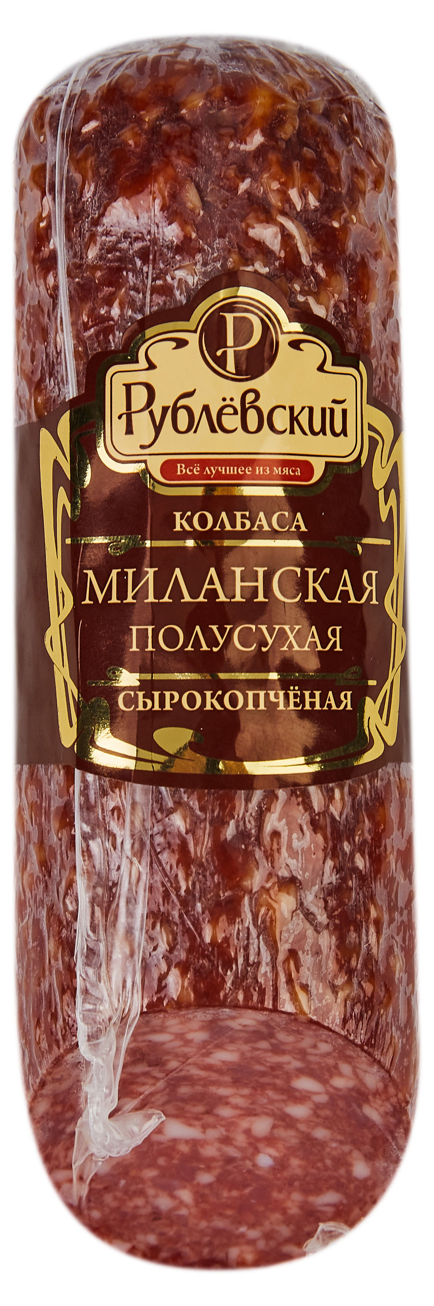 Колбаса сырокопчёная «Рублёвский» Миланская полусухая, 270 г