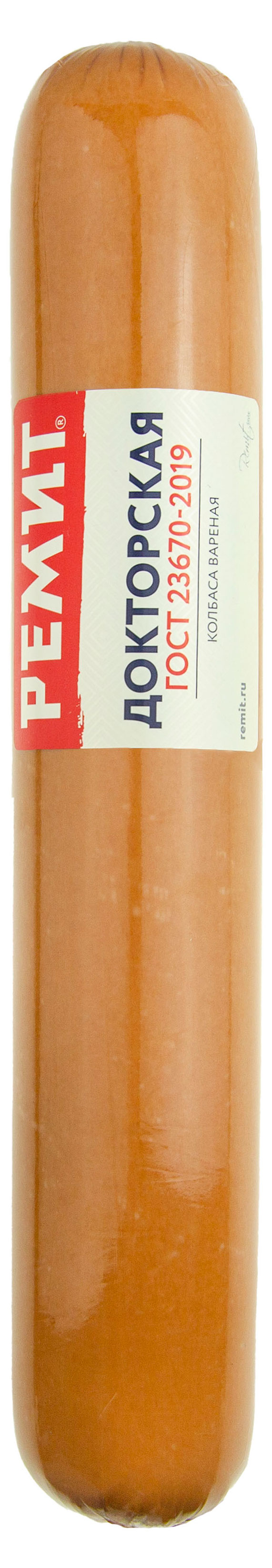Колбаса вареная «Ремит» Докторская ГОСТ, ~ 0,7 кг