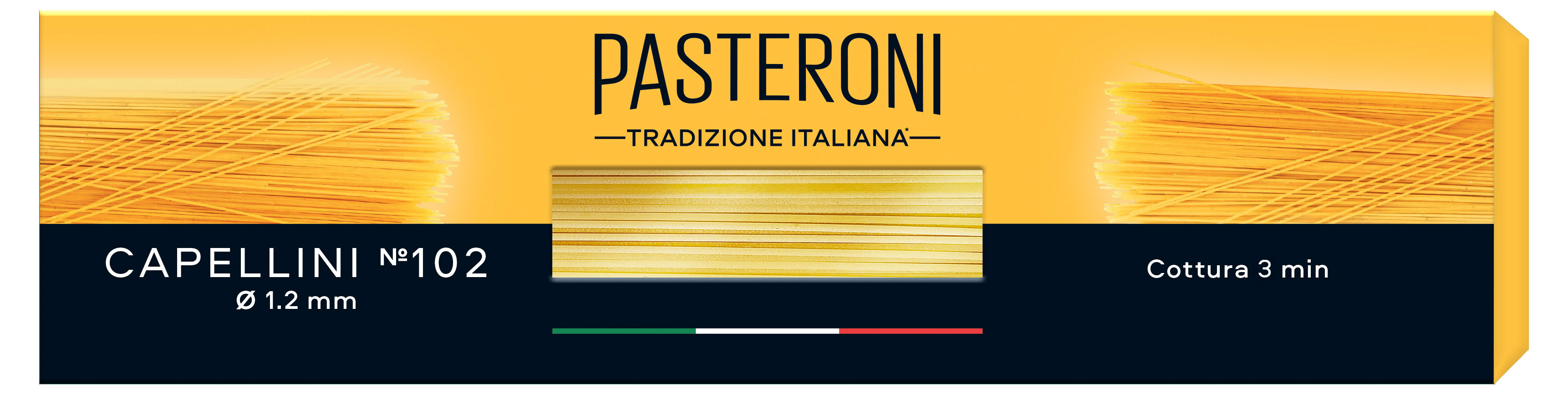 Макаронные изделия Pasteroni Капеллини №102, 400 г