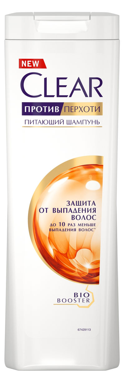 Шампунь для волос «Клиар» защита от выпадения волос, 400 мл