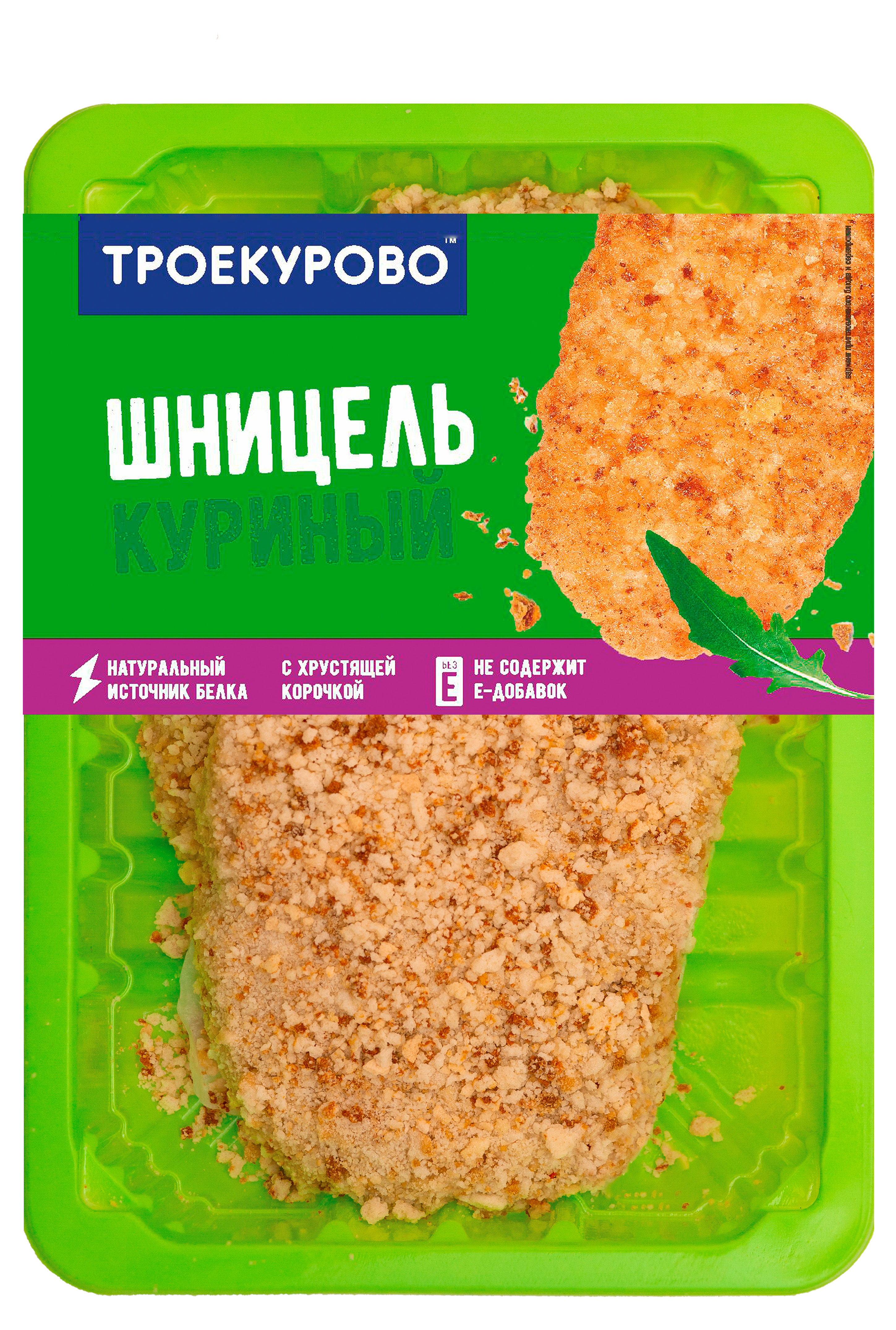 Шницель «Троекурово» куриный рубленый, 350 г