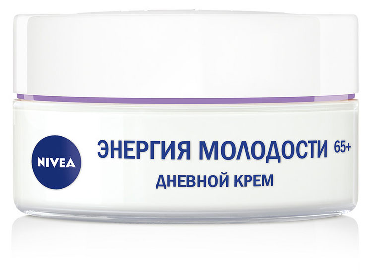 Крем для лица дневной NIVEA Антивозрастной Энергия Молодости Контуринг 65+ против морщин SPF 30, 50 мл